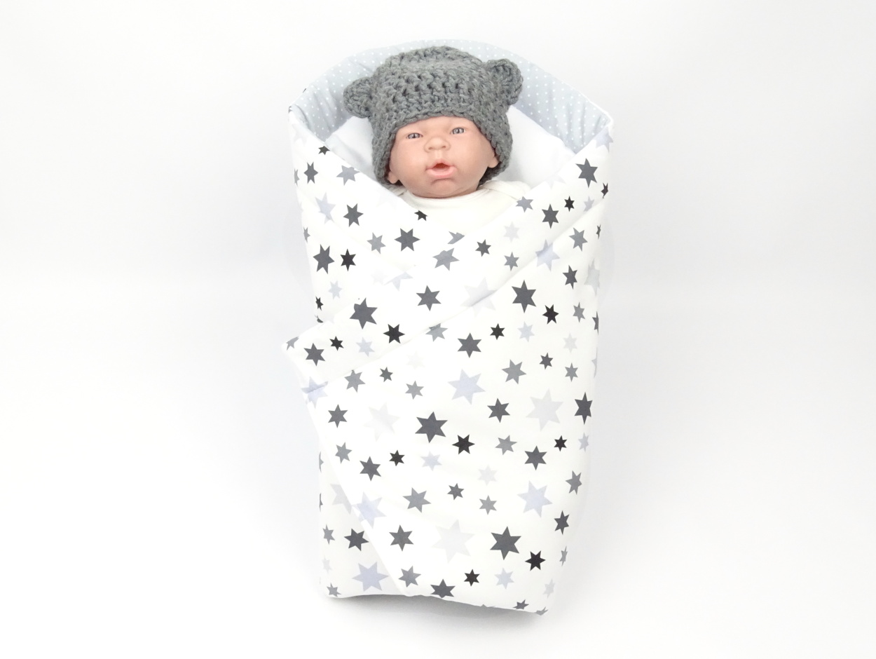 Neu Einschlagdecke Wickeldecke Babydecke Erstausstattung Baby Decke 